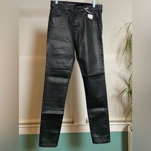 NWT The Farrah skinny Ankle AG black jeans